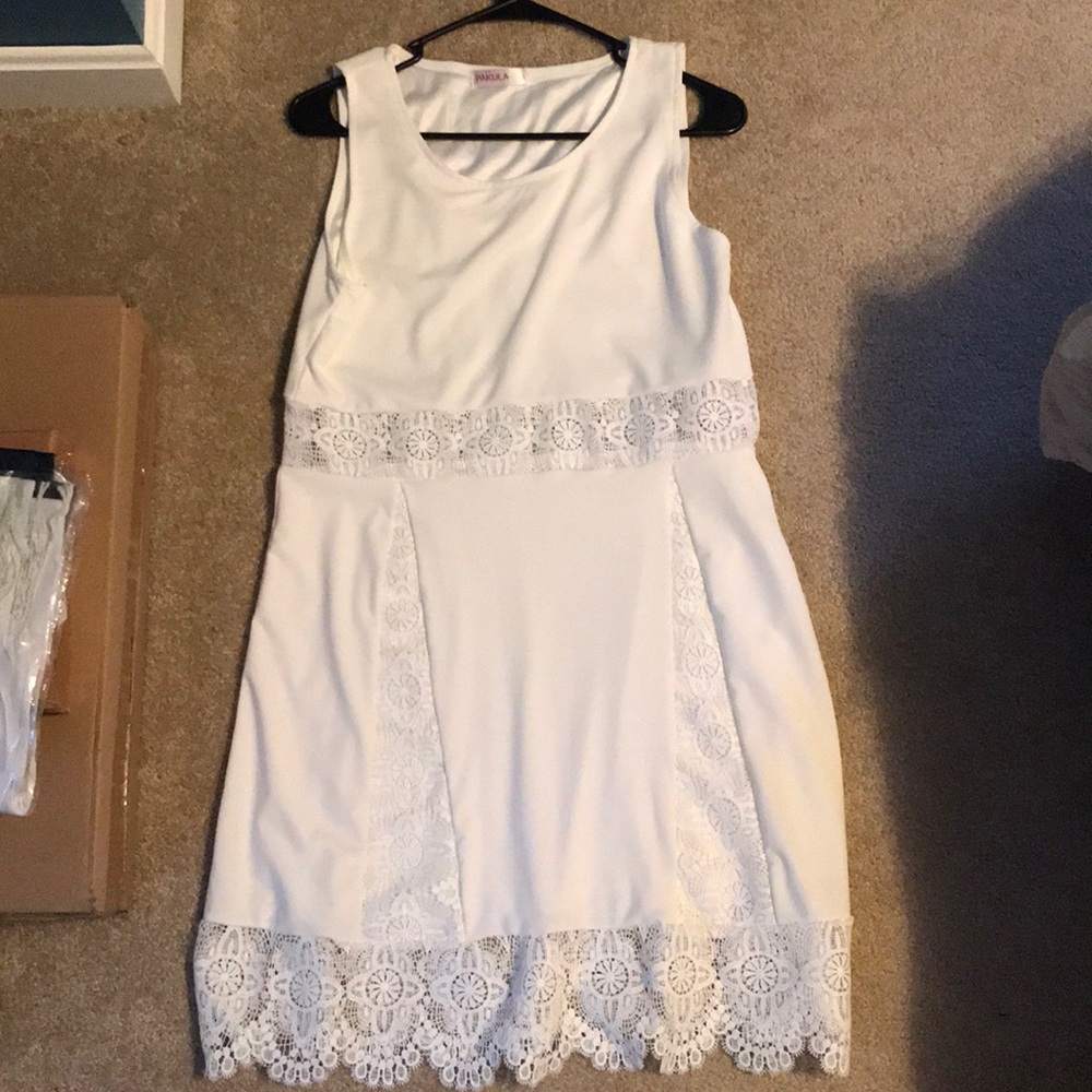 White dress